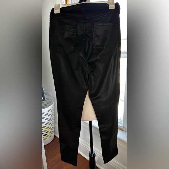 Size 28 black Dynamite Kate faux pants - Picture 3 of 9